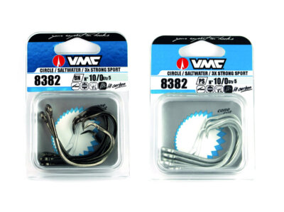 VMC 8382BN o. PS Sport Circle Einzelhaken von 1/0 bis 10/0 3x stark Meereshaken