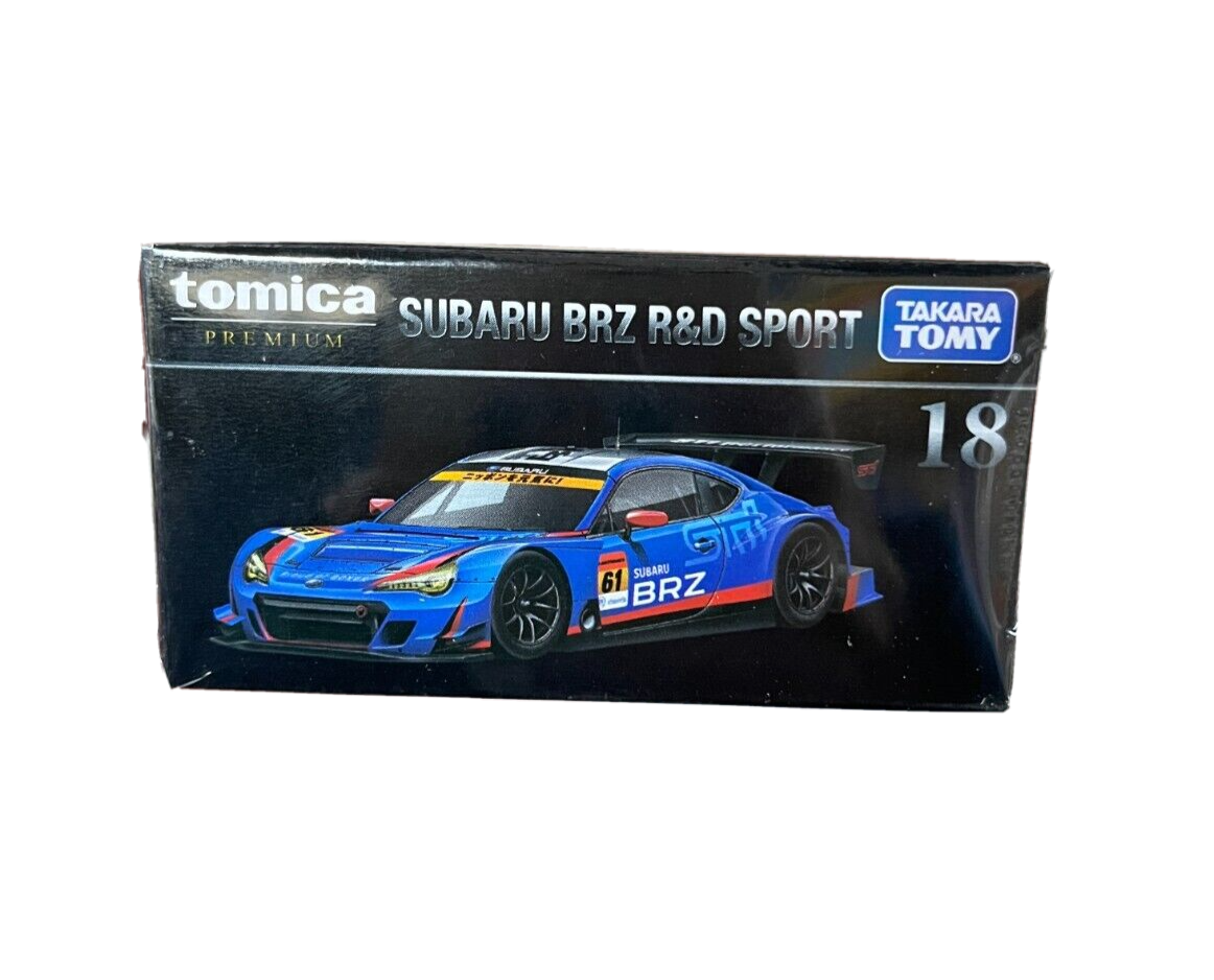 Tomica Premium #18 Subaru BRZ R&D Sport JDM 1/60 Scale Diecast