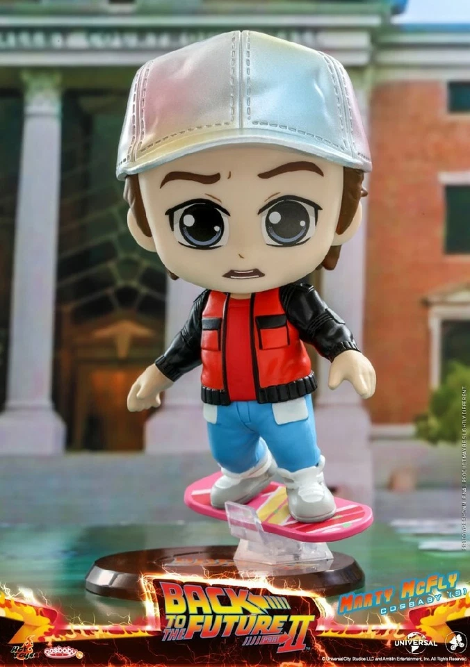 Regreso al Futuro Doc Brown Cosbaby-HOTCOSB798-Hot Toys Figura Colección Muñeca Foto 3 de 4