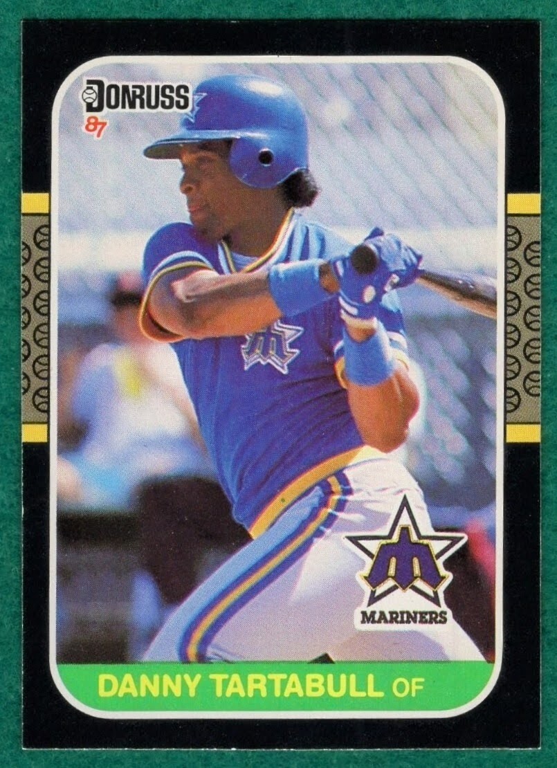 Danny Tartabull - 1987 Donruss #147 - Seattle Mariners Baseball Card