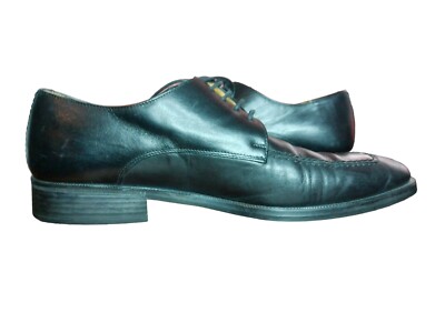 Mezlan Picardie Men\'s Leather Black Lace-up Handmade in Spain size 8.5 shoes Mezlan Picardie Leather Black Lace-up Handmade in Spain size  main image 2