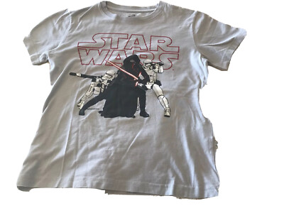 Jungen Shirt Gr. 10 hell STAR WARS Disney Land Paris