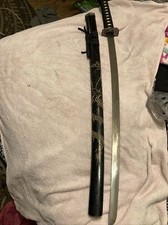 Sharp Wakizashi Japanese Samurai Sword Katana Short Sword Combat Ready #2224