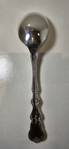 ANGELIQUE-INTERNATIONAL STERLING SILVER TABLESPOON SERVING SPOON BUFF & POLISHED - Picture 2 of 12