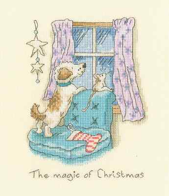 Bothy Threads ~ gezähltes Kreuzstich-Set ~ The Magic of Christmas ~ XAJ17