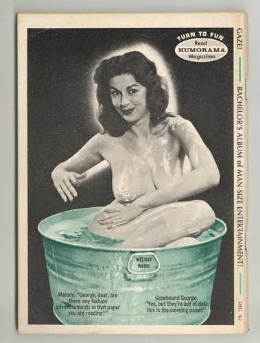 Gaze #72 Lisa Matthews, Scilla Gabel 1967 GGA Pinup Magazine Humorama M32144 - Picture 2 of 2