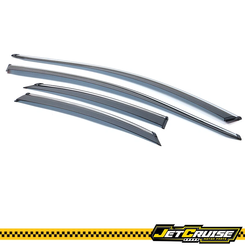 Se adapta a viseras de ventana 15-21 Lexus NX200t 300 300h AZ10 con moldura cromada de policarbonato Foto 3 de 4