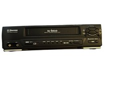 VINTAGE Emerson EWV401 4-Head VHS VCR Video Cassette Recorder Black