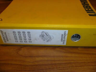 Liebherr D9306 D9308 D9406 D9408 Diesel Engine Shop Service Repair Manual xz