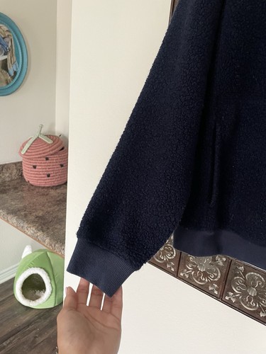 Outdoor Voices MegaFleece Snap Up Pullover Gr. Small Navy - Bild 3 von 6