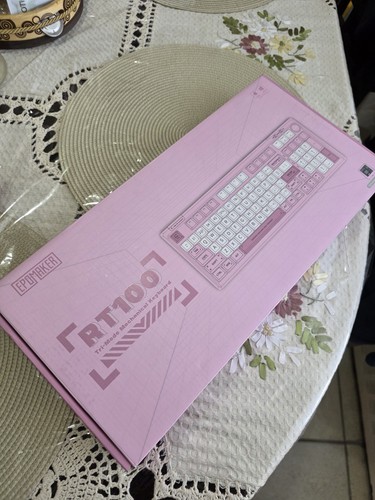 Epomaker Keyboard RT100 Tri-Mode Mechanische Tastatur mit innovativem Smart Screen