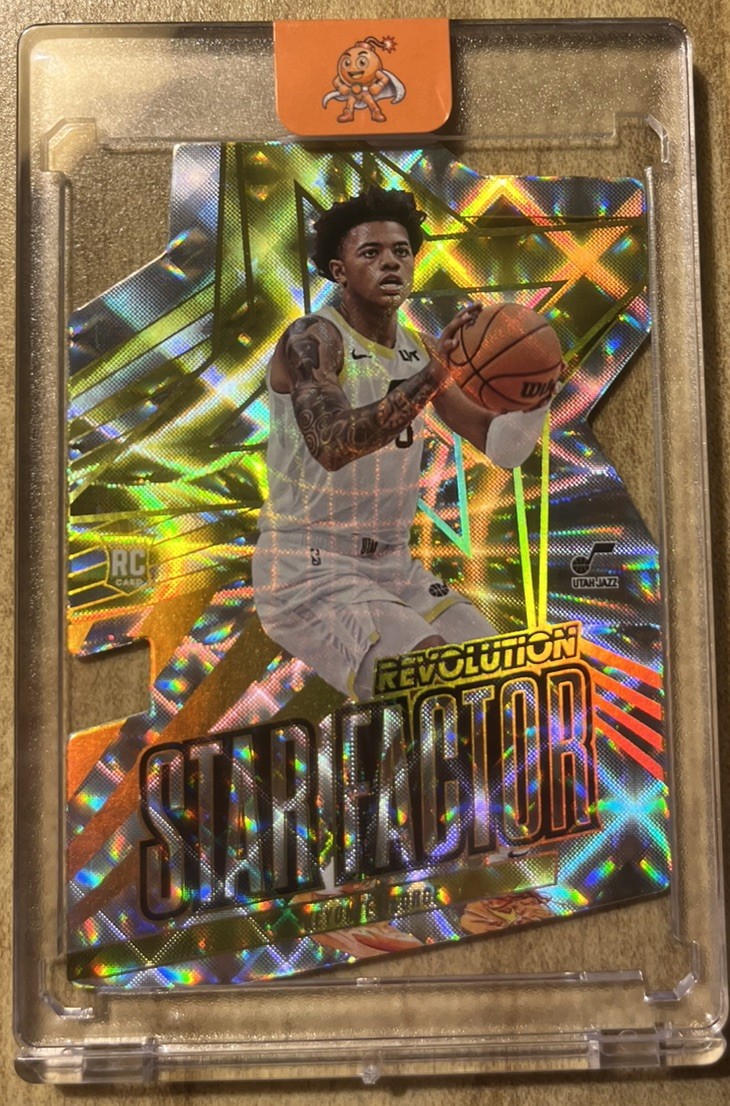 2023-24 Revolution Basketball Keyonte George #19 Rookie Star Factor - SSP