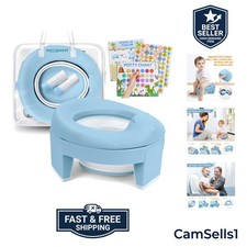 Potty Training Toilet Seat for Toddlers Boys Girls, Portable Baby Toilet Soft...