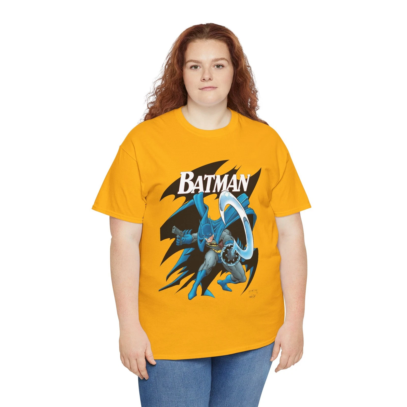 Batman T-Shirt - Todd McFarlane Art - DC Comics - Gotham - Bruce Wayne