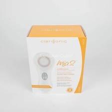 New Clarisonic Mia 2 Sonic Facial Skin Cleansing Brush System - WHITE