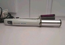 InStyler Wet to 2 Dry Rotating Curling Iron Brush 1.25" White/Purple Tested
