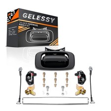Tailgate Hardware Rebuild Kit Compatible with 1999-2007 Chevrolet Chevy Silve...
