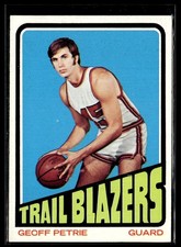 1972-73 Topps Geoff Petrie NRMT/Mt Set Break #3