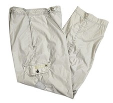 Vintage Nike ACG Khaki Cargo Windbreaker Pants Size L 