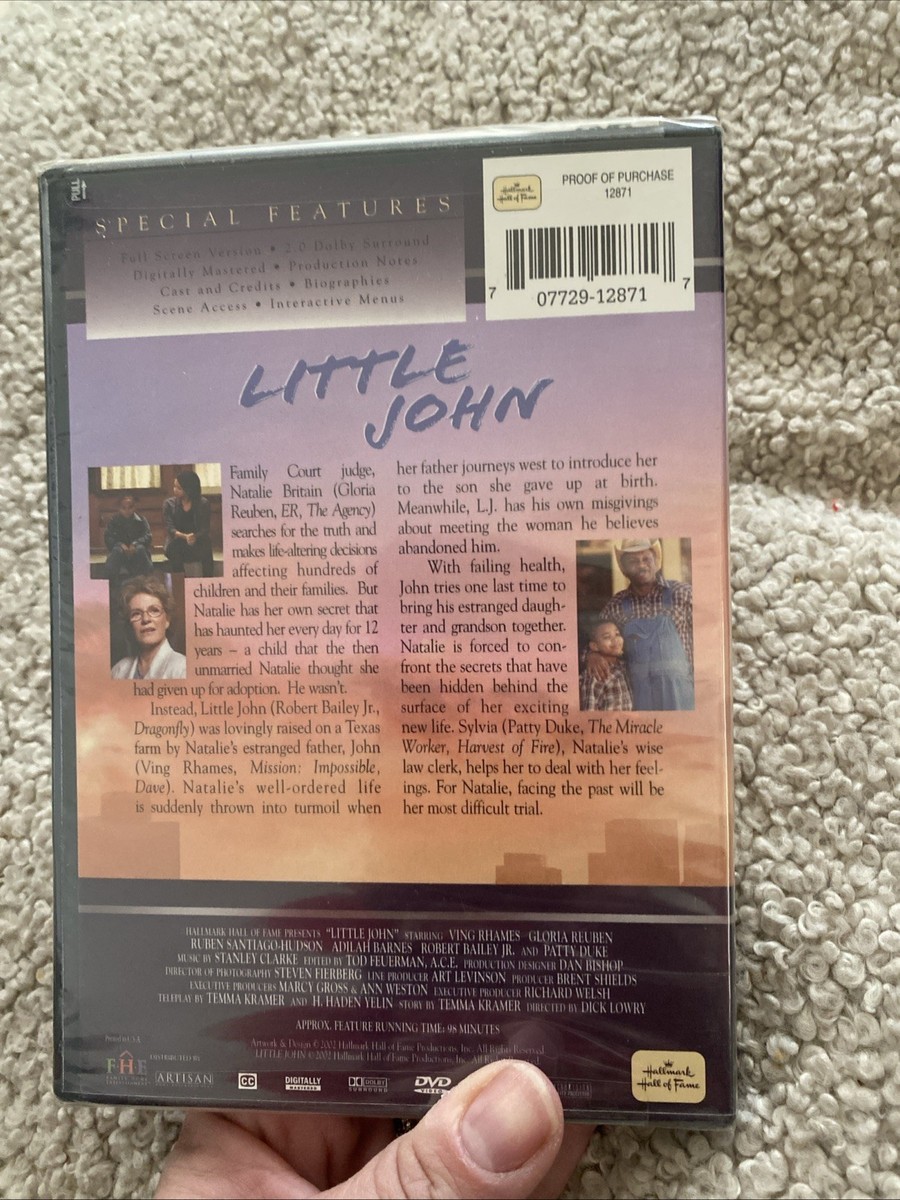 Little John DVD | Brand New Sealed | Hallmark Ving Rhames Gloria