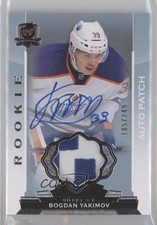 2014-15 Upper Deck The Cup Rookie 185/249 Bogdan Yakimov #153 Patch Auto 2d8