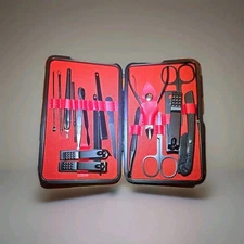 18PCS Manicure Set Pedicure Tools and Nail Clippers Professional Stainless Steel