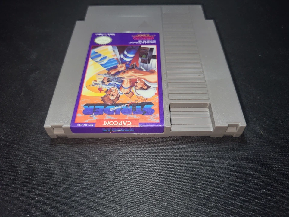Strider Capcom Authentic Nintendo NES NRMT condition game cartridge - Image 3 of 3
