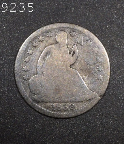 1839 Liberty Seated Half Dime "" *Free SH After 1st Item*