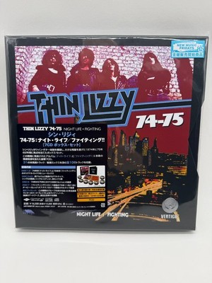 Thin Lizzy Nightlife Fighting 7CD Box Set SHM-CD Japan Only