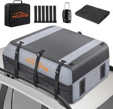 21 Cu Ft Waterproof Roof Top Cargo Bag 840d W Lock Fits Cars Suvs Trucks