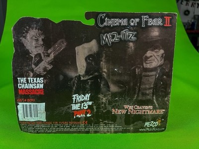 Mez-itz Cinema Of Fear II Leatherface, Freddy & Jason Asst# 80147