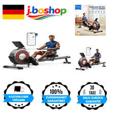 MERACH Rudergerät 16 Stufen Magnetisch App S...
