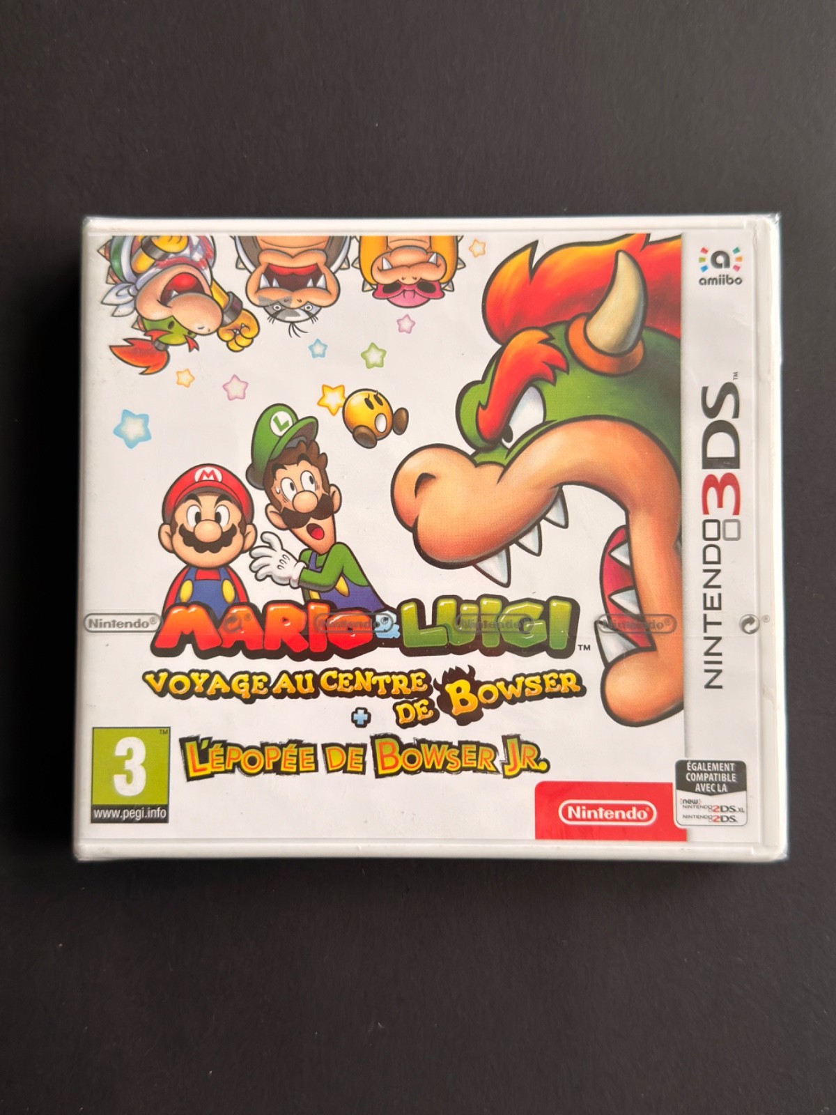 Jeux Nintendo 3DS – Mario & Luigi: Voyage au centre de Bowser – Français – Neuf