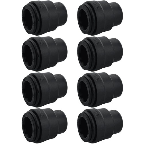 SharkBite 1/2 Inch ProLock End Cap, Push to Connect Plastic Plumbing Fitting,