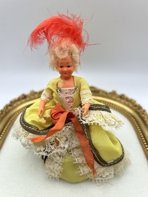 Vintage Handcrafted Mini Maria Antoinette Celluloid Doll