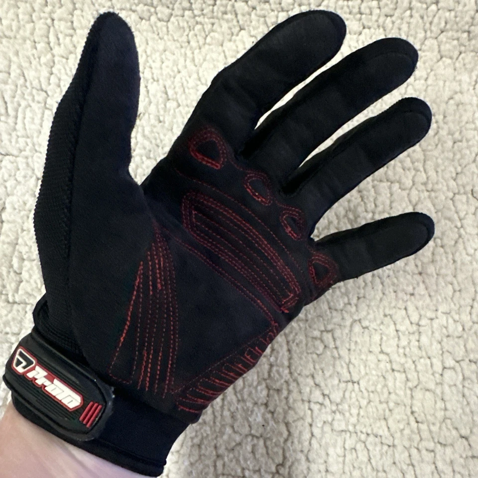 Guantes de paintball Proto rojo/negro talla grande Foto 4 de 4