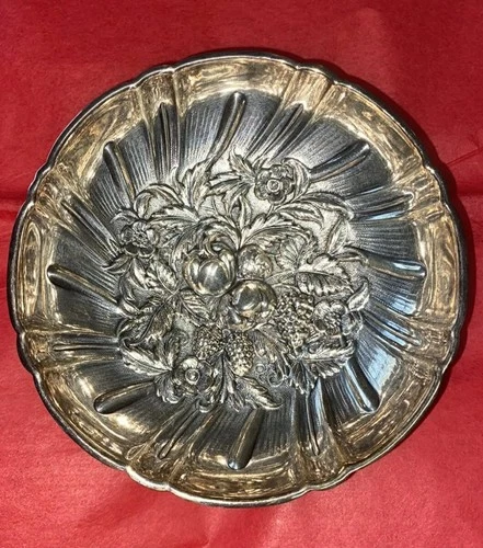 1930's KIRK & SON Sterling Silver #430 Footed Fruit Berry Dish/Bowl 4.75"- 114g