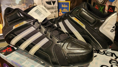 NEW Men's Size 16 ADIDAS White Black Scorch Destroy Fly Football Cleats G09520