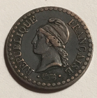 1 centimes Dupré 1850 - Photo 2/2