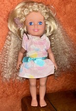 VINTAGE 1987 PLAYSKOOL Poupée DOLLY SURPRISE MOLLY DOLL BLONDE HAIR