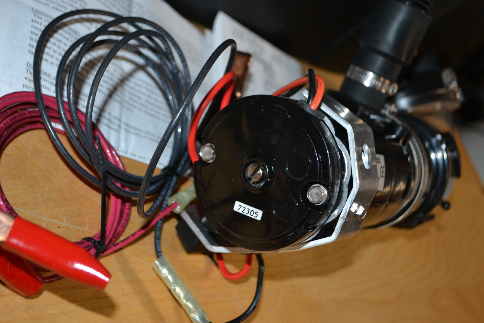 Thetford ~ 70246 Portable RV Sani-Con Tank Buddy 12v Pump System 21’ Retractable