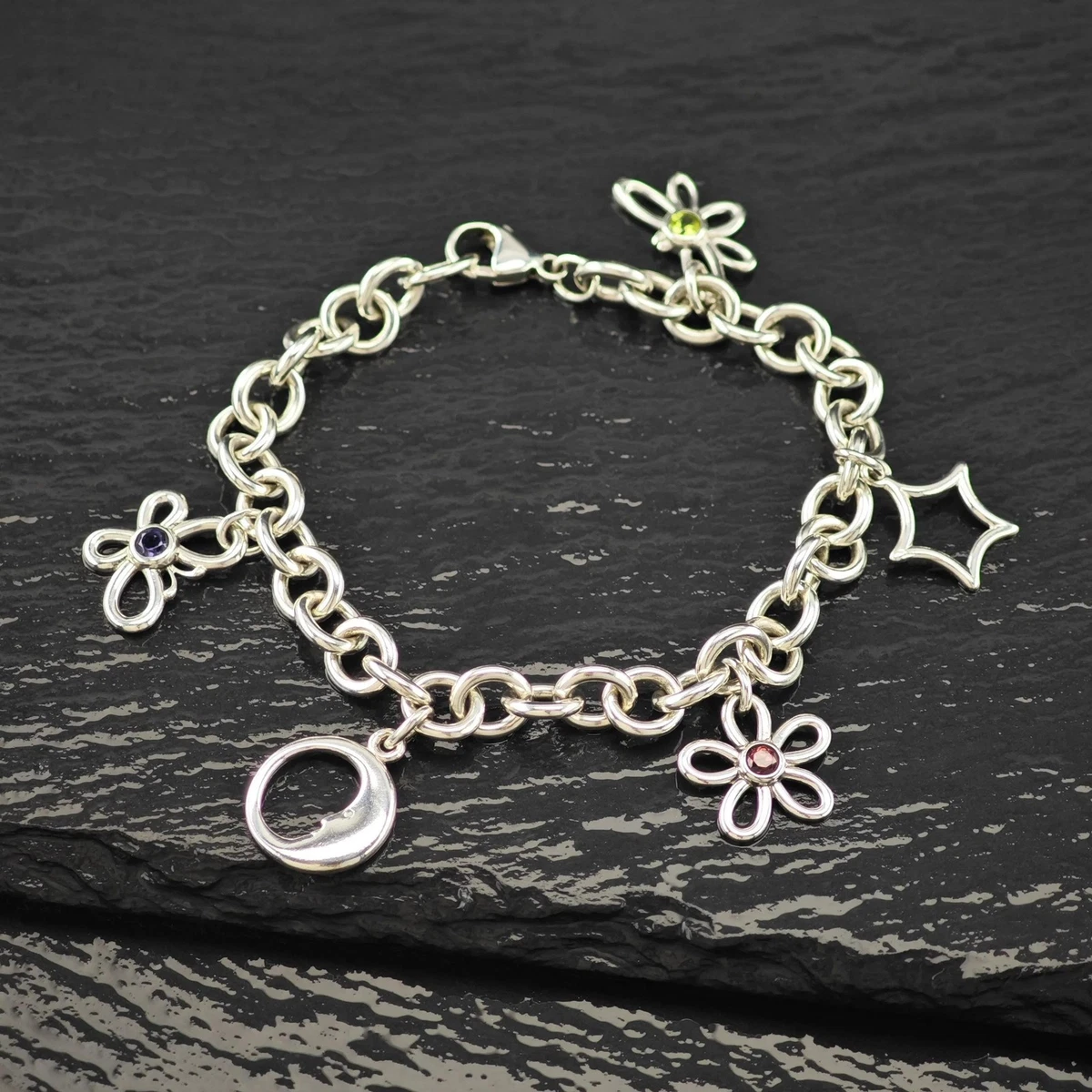 Sterling Silver Curb-Link 5mm Chain With Lobster Clasp. Measures 26" In - Foto 8