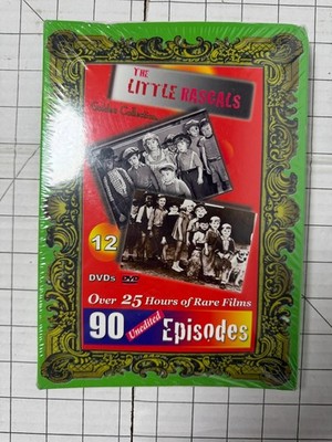 Little Rascals Golden Collection DVD 90 Episodes 12 Disc Classic Comedy ...