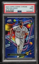 2023 Topps Cosmic Chrome Blue Moon Refractor 76/99 Triston Casas PSA 9 MINT b4d