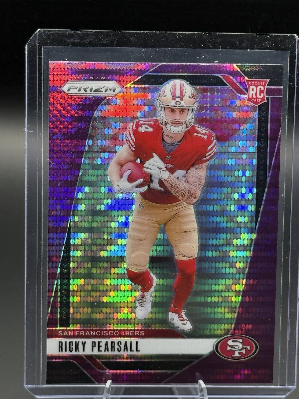 Ricky Pearsall Panini Prizm #383 Purple Pulsar