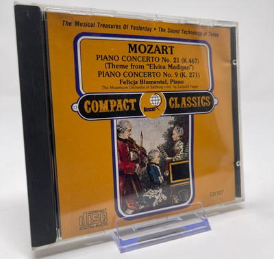 Mozart Piano Concerto No. 21, Piano Concerto No. 9 [CD, Bescol]
