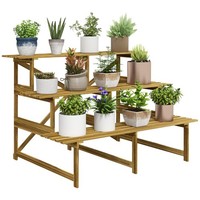 Pflanzentreppe, Blumentreppe, Blumenregal, Pflanzregal, BlumenstäNder, 3 Stufen