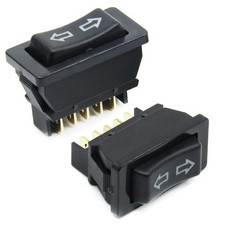 DC 12V Momentary 5 Pins Power Window Glass Lift Switch Button for Car Auto Pa...