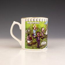 Norfolk China - Margaret Thatcher - Long Live The Pound - Commemorative Mug