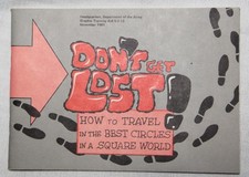 ORIGINAL U.S. ARMY "DON'T GET LOST' HANDBOOK